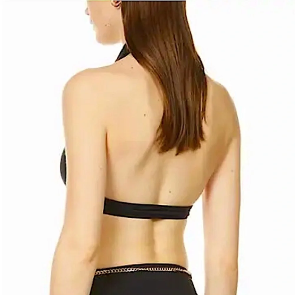 🔥🆕 WEWOREWHAT Collar O Ring Bikini Top Only SIZE MEDIUM